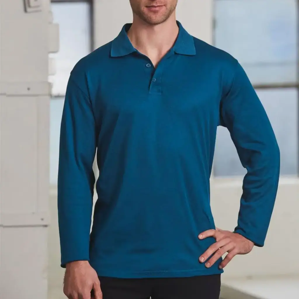 PS35  Mens Victory Plus Truedry® Long Sleeve Polo