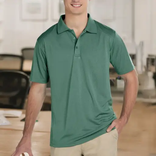 PS59 Bamboo Charcoal Eco Fabric Short Sleeve Polo